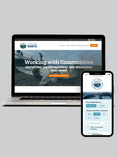 By partnering with Yeeboo Digital and implementing Engaging Networks, Oceans North has greatly improved their fundraising and online engagement capabilities.